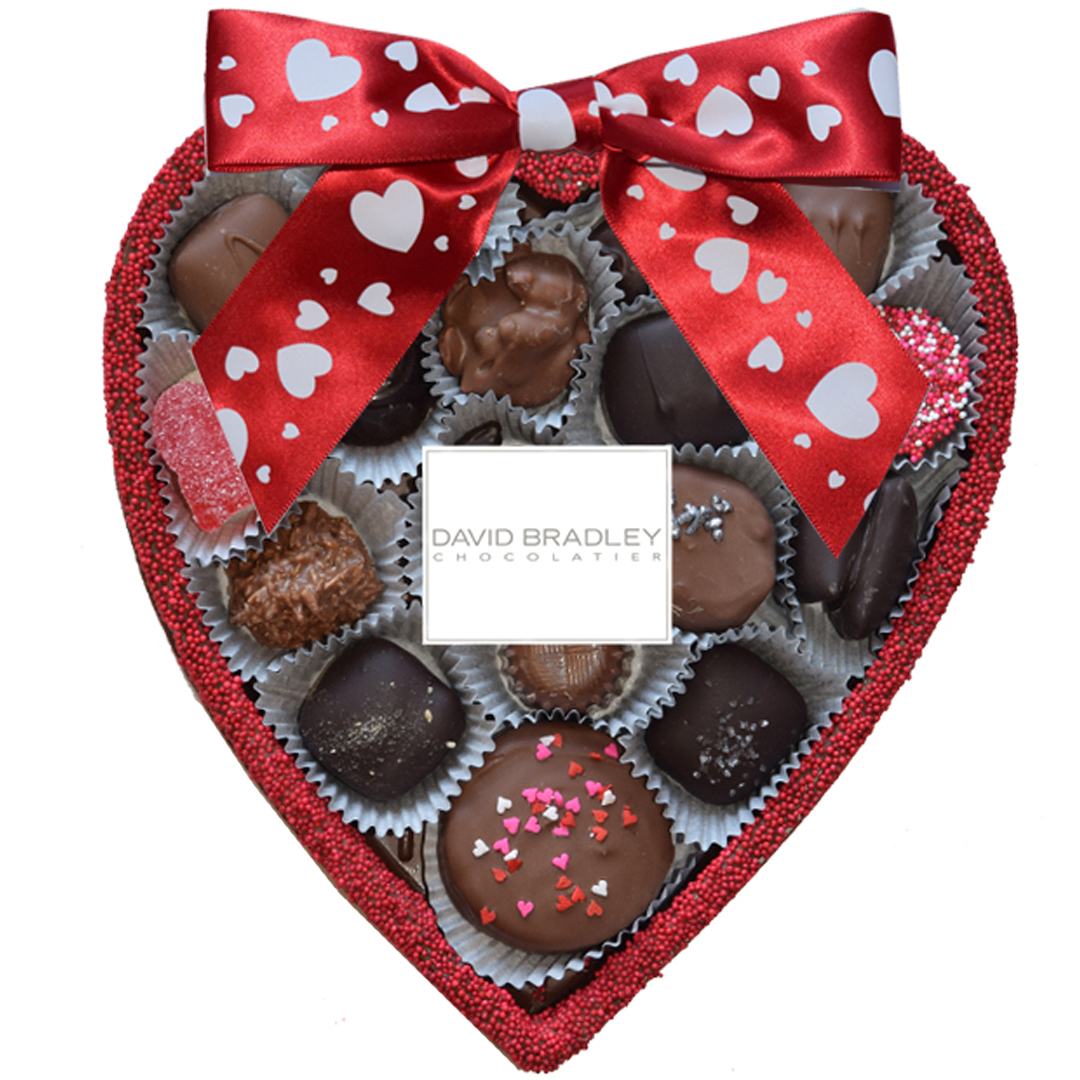 Large Edible Heart - Assorted Chocolate