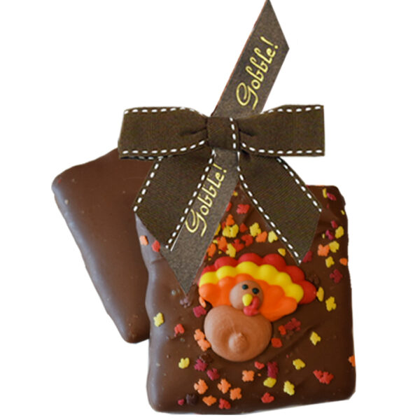 2 Piece Graham Crackers - Turkey Decoration - Fall