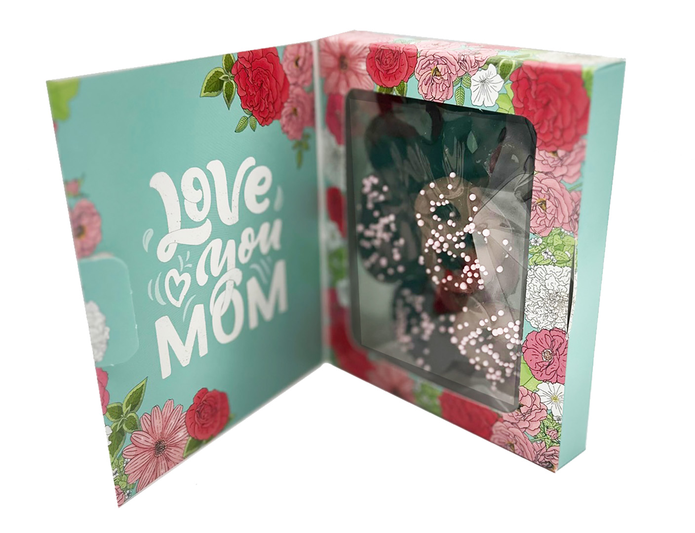 Greeting Card Pretzel Gift Box - Mother's Day