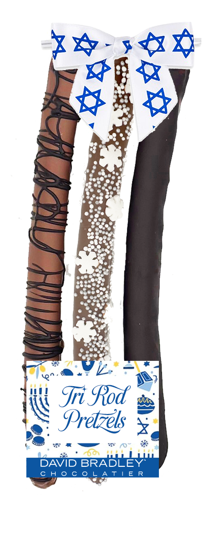 Pretzel Tri Rod Pack - Hanukkah