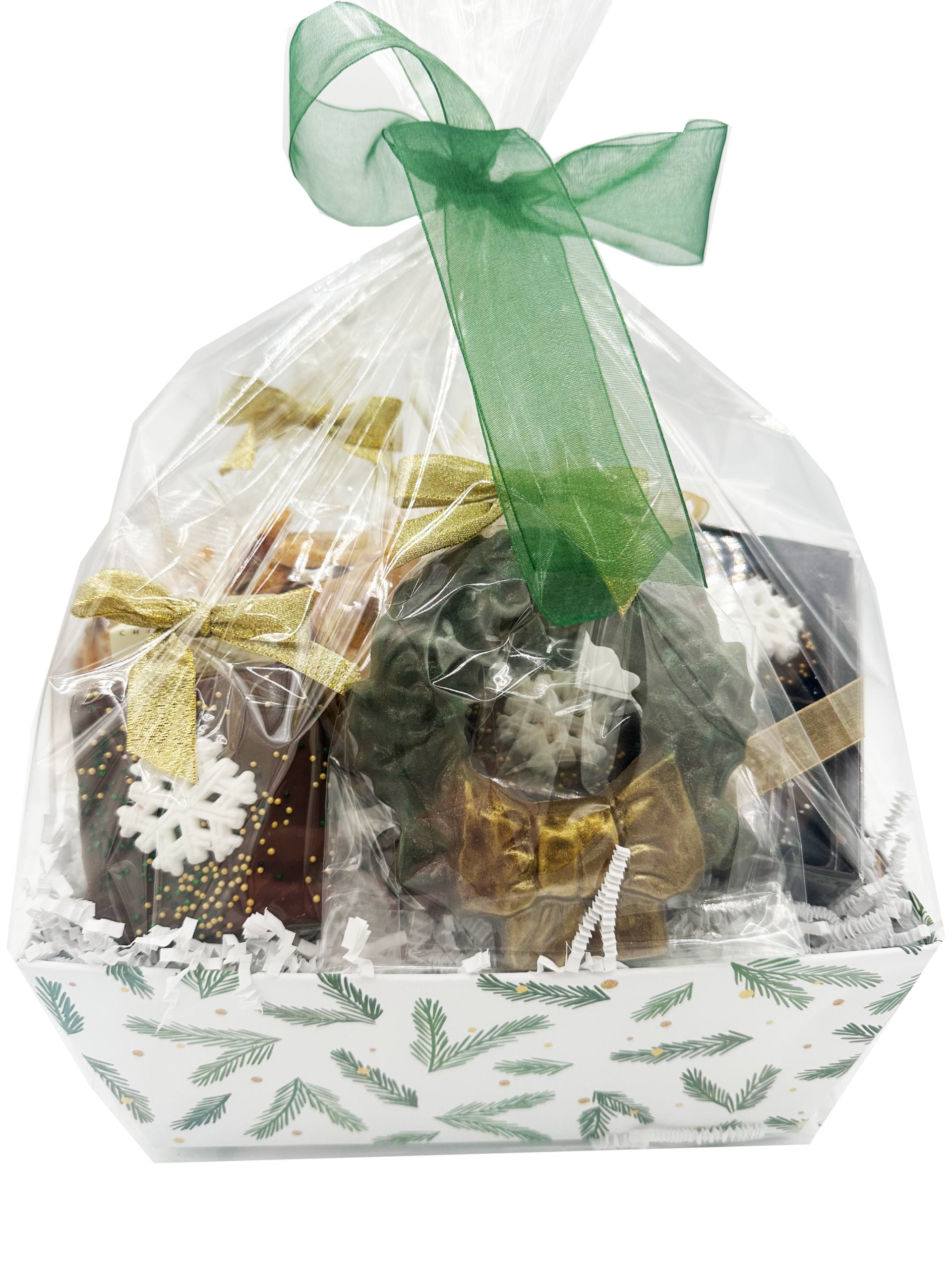 Pine Needle Gift Box & Assortment - Winter/Christmas
