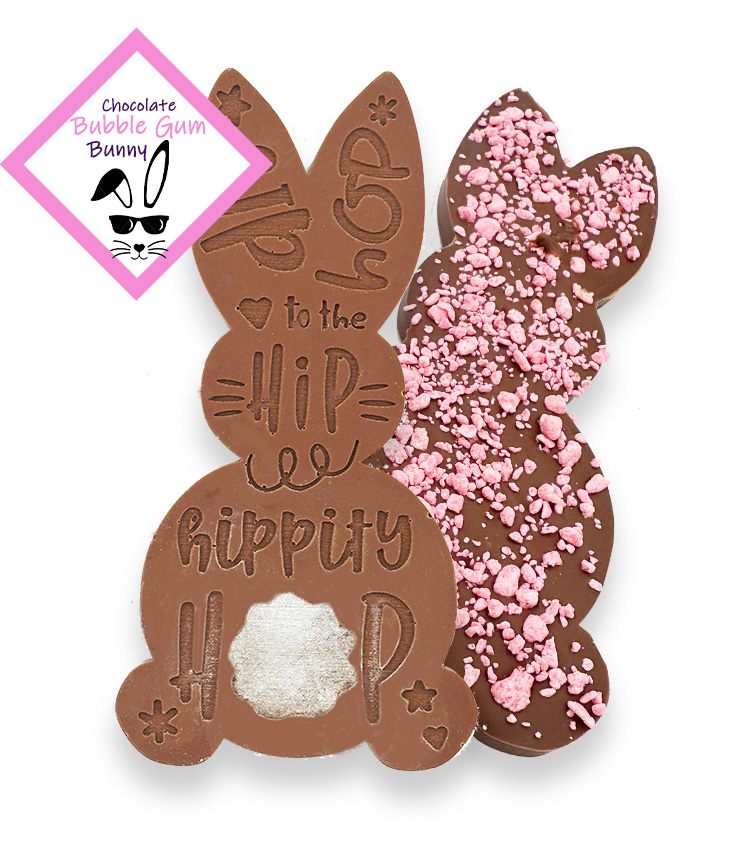 Chocolate Bubble Gum Bunny