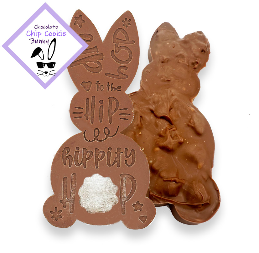 Chocolate Chip Cookie Bunny