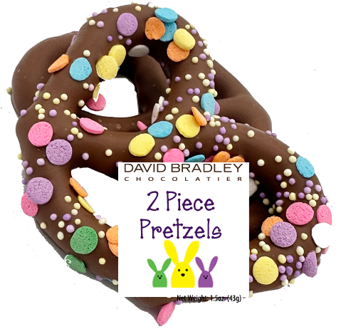 2 Piece Pretzels - Easter