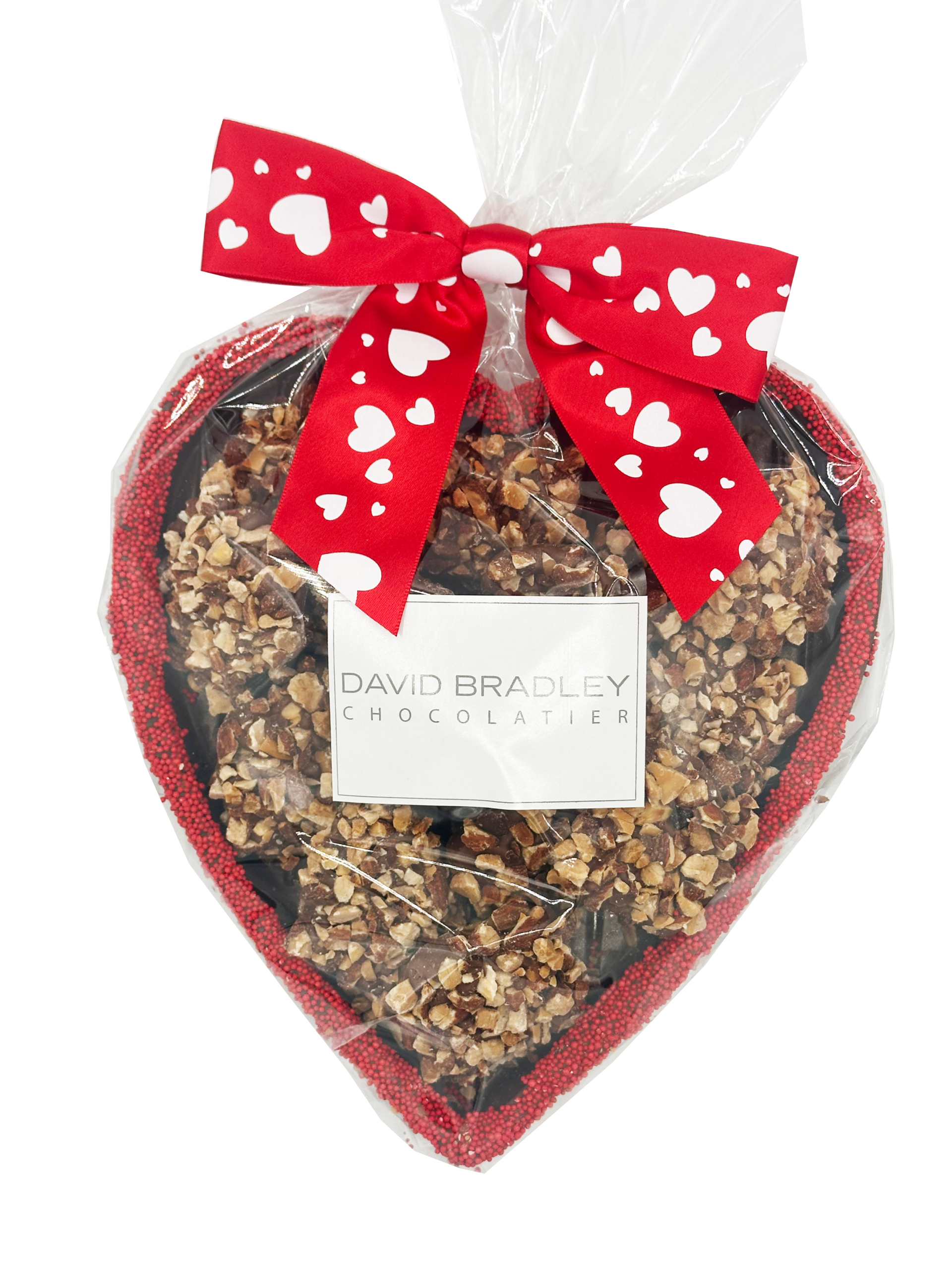 Large Edible Heart - Almond Buttercrunch