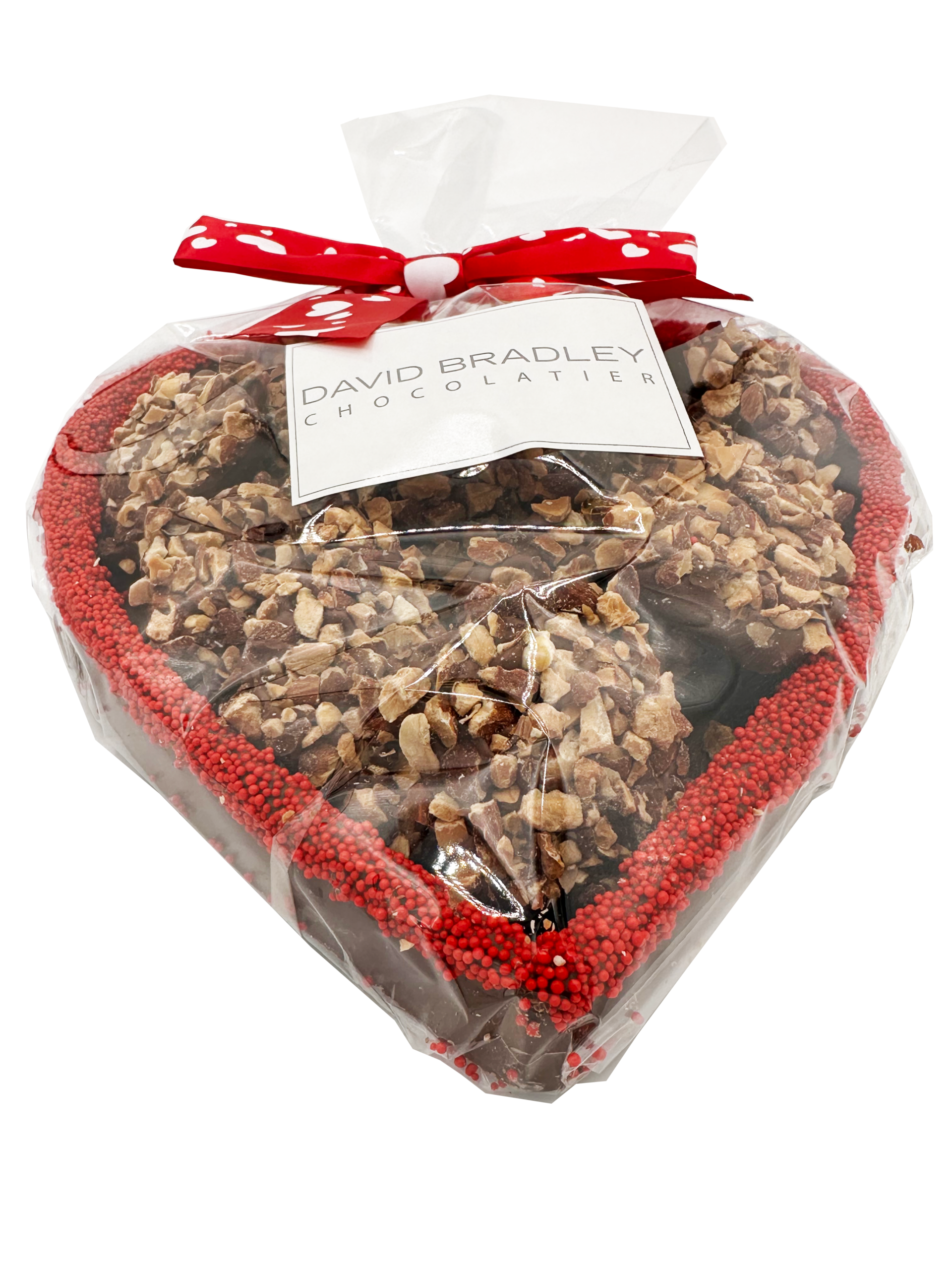Large Edible Heart - Almond Buttercrunch - Image 3