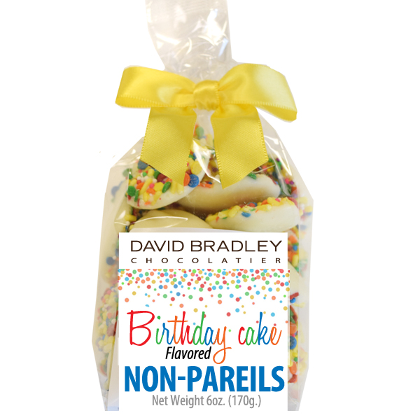 Nonpareils - 6 oz Snack Bag - Birthday Cake Flavored