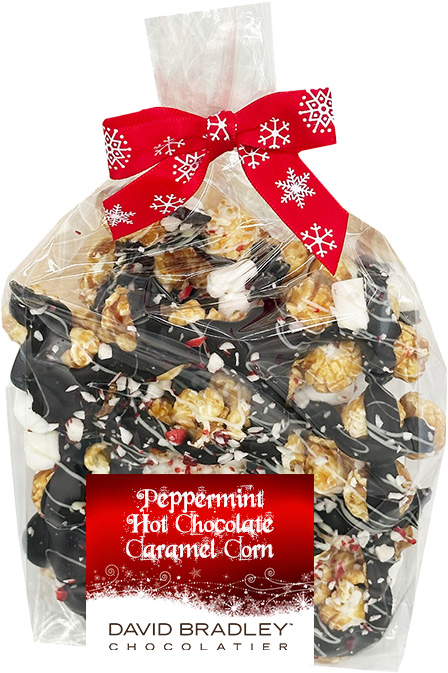 Peppermint Hot Chocolate Caramel Corn - Winter/Christmas - Image 3