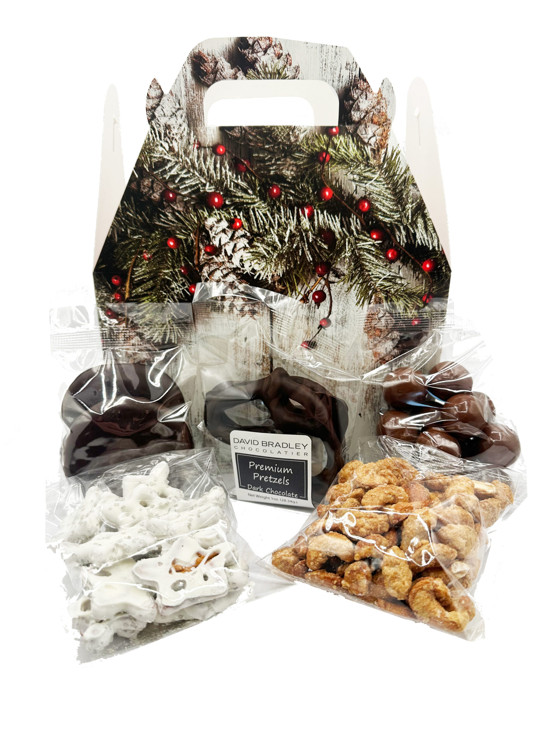 Pine Cone Gable Box Assortment - Winter/Christmas