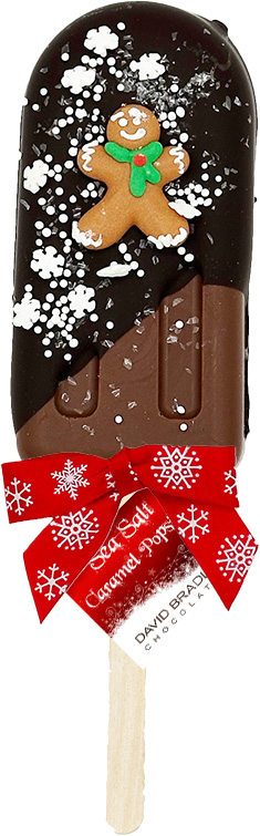 Large Sea Salt Caramel Popsicle - Winter/Christmas