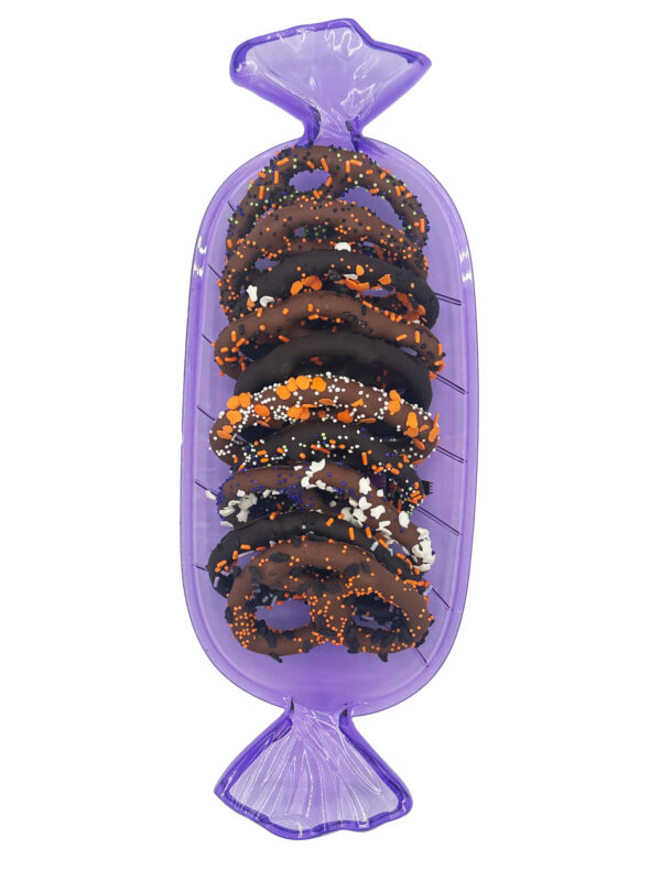 Pretzel Candy Dish - Halloween