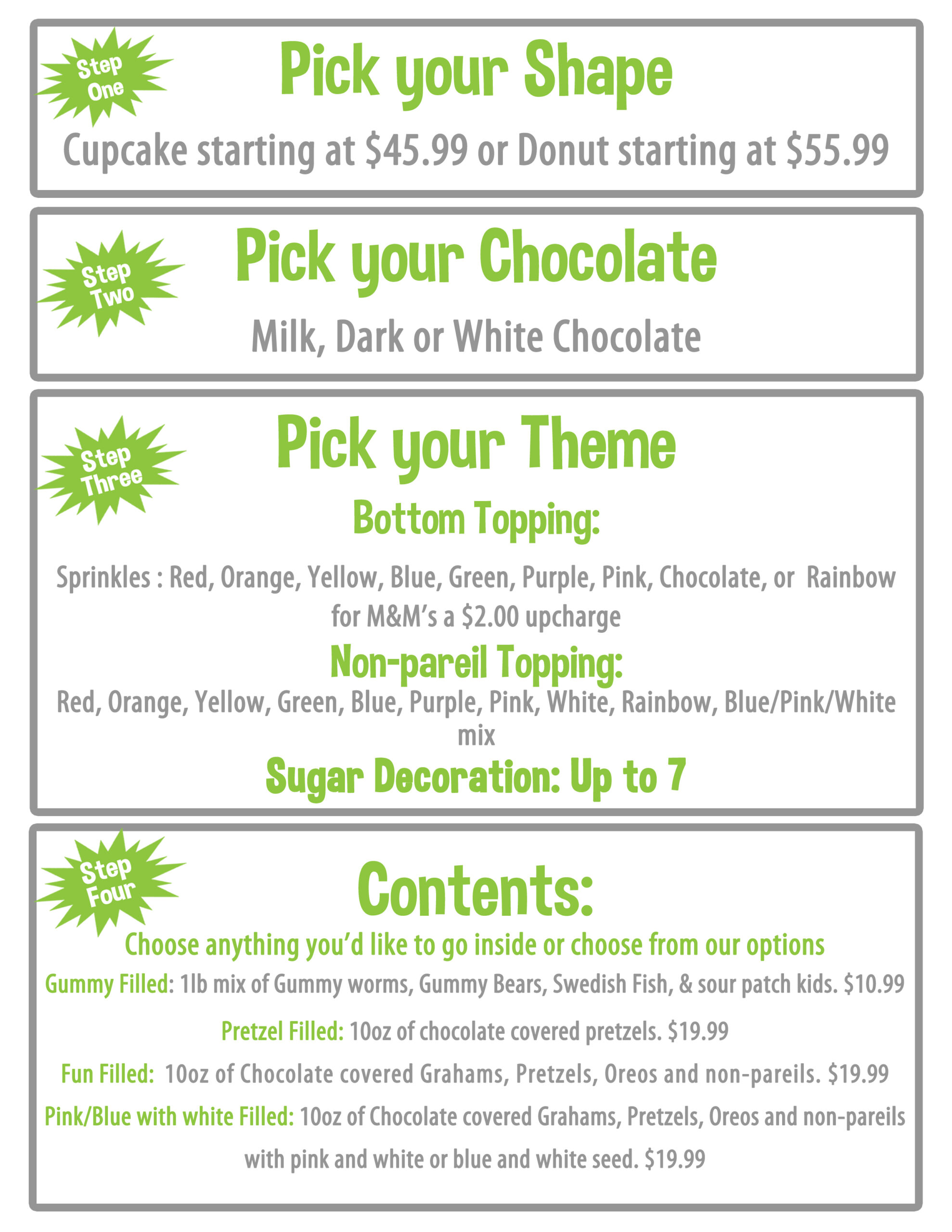 Chocolate Smash Box - Large Cupcake *Pick up / Curbside Only* - Image 3