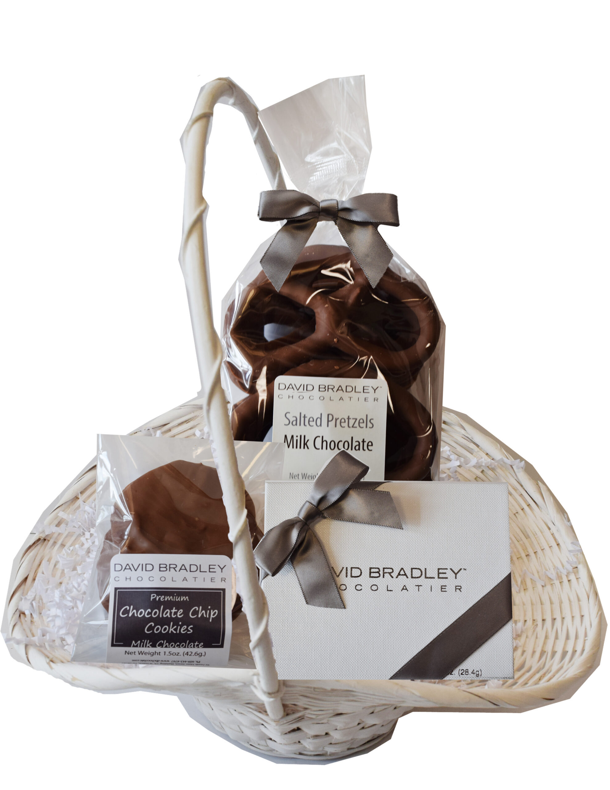 White Bonnet Basket