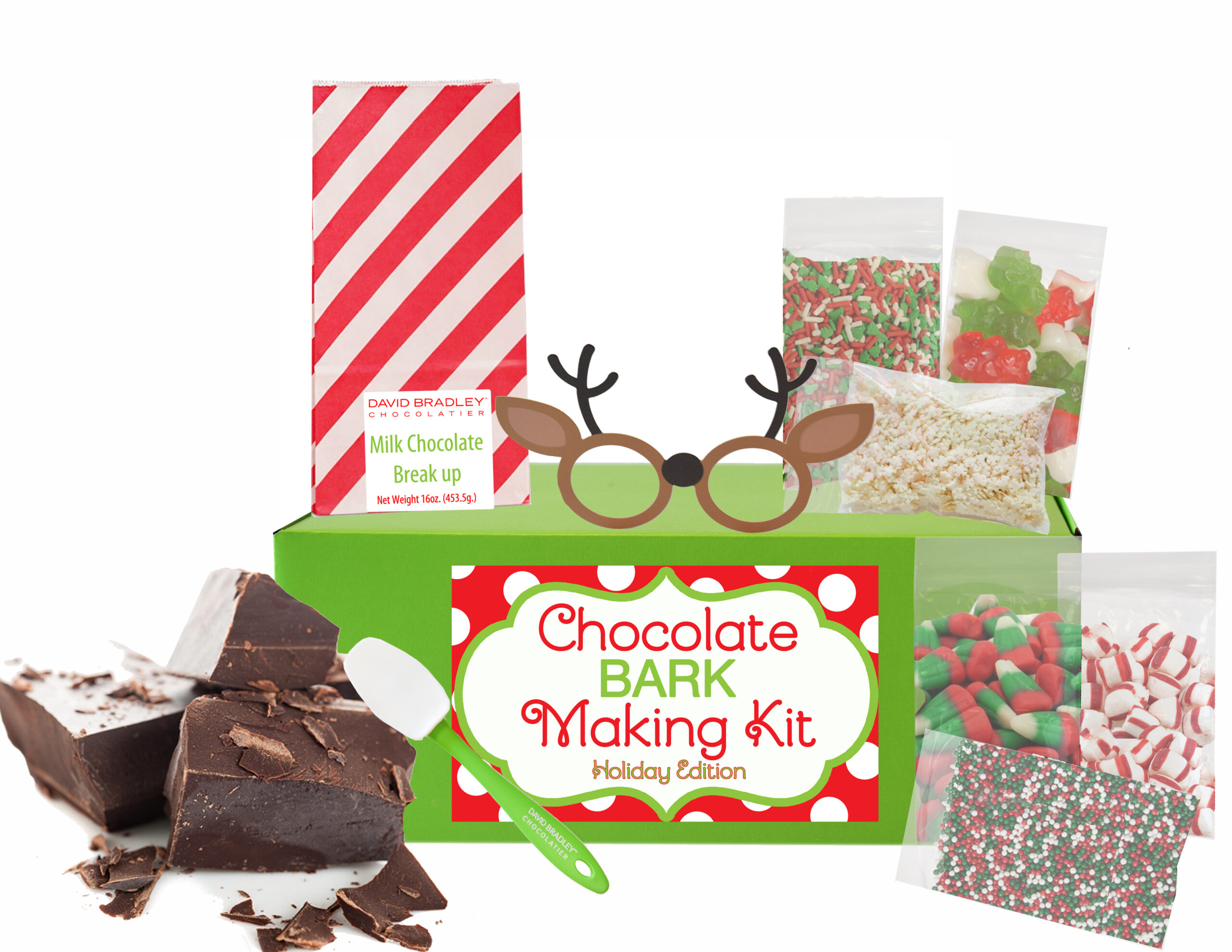 Shipped: Holiday Chocolate Bark Making kit *Limited Quantities Available*