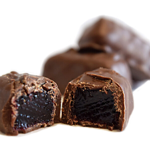 Milk Chocolate Raspberry Jellies - 6 oz Snack Bag