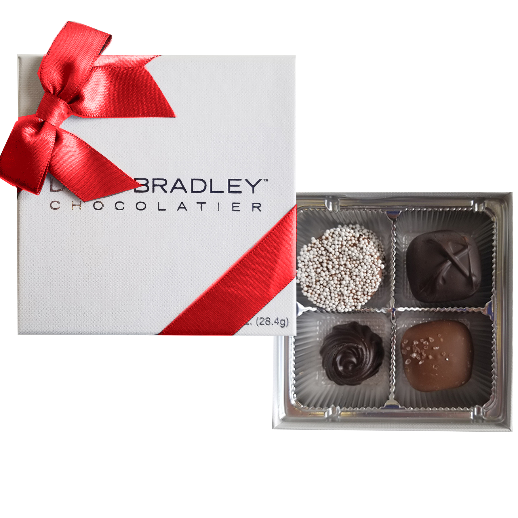 4 Piece Assortment - with red bow