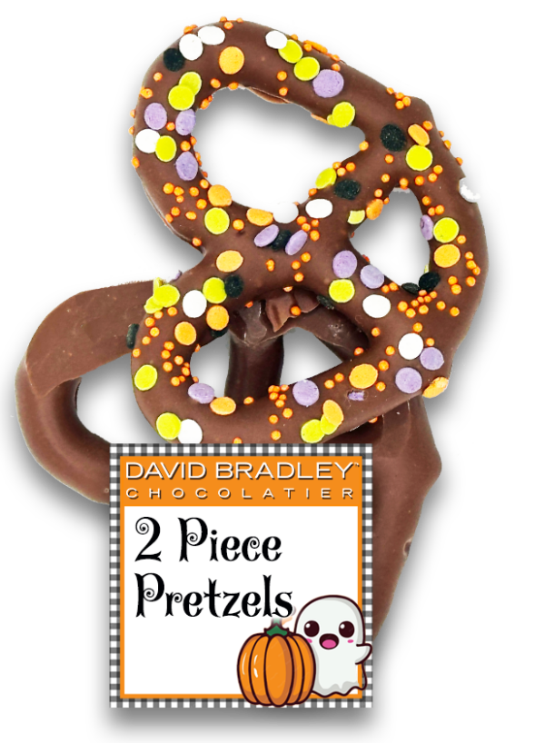 2 Piece Pretzels - Halloween