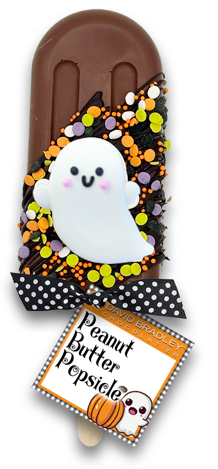 Peanut Butter Popsicle - Halloween